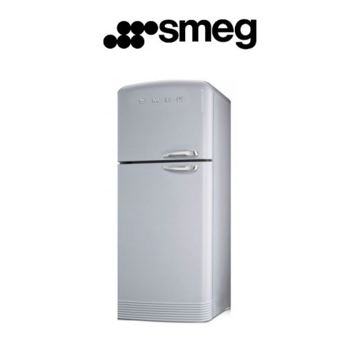 Smeg FAB50XS vrijstaande dubbeldeurs koelkast