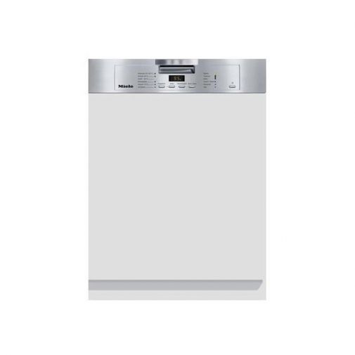 Miele half geïntegreerde vaatwasser G4210I Clean Steel bedieningspaneel