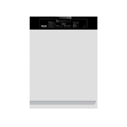 Miele half geïntegreerde vaatwasser G4210I Diepzwart bedieningspaneel