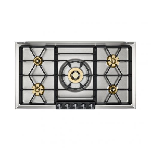 Gaggenau VG295220 inbouw gaskookplaat restant model met multi-ring wokbrander