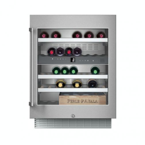 Gaggenau RW404261 onderbouw wijnklimaatkast restant model met 2 gescheiden klimaatzones