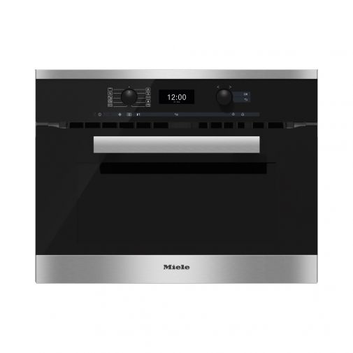 Miele H6400BM-CLST inbouw combimagnetron restant model met 60 automatische programma's