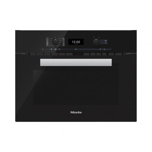 Miele H6400BM obsidiaanzwarte inbouw combimagnetron