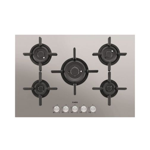 AEG HG755820UM inbouw gaskookplaat met VerticallFlame branders ACTIE op=op! Inbouw