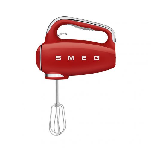 Smeg HMF01RDEU jaren '50 handmixer, rood