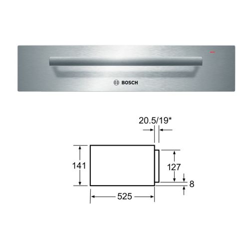 Bosch HSC14065 warmhoudlade restant model