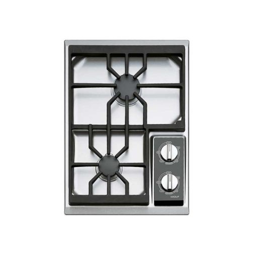 Wolf ICBCT15GS inbouw gaskookplaat domino restant model Inbouw