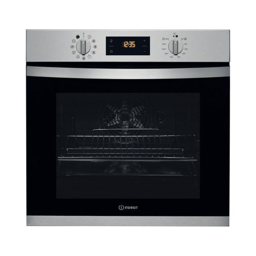 Indesit IFW3844PIXID inbouw oven restant model met Pyrolyse reiniging Inbouw