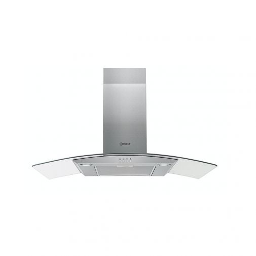 Indesit IHGC9.5FAMX wand afzuigkap met 559 m3/u afzuigvermogen ACTIE op=op!