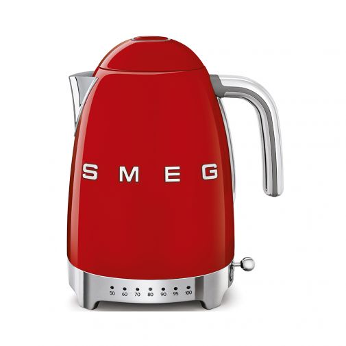 Smeg KLF04RDEU Jaren 50 variabele waterkoker, rood