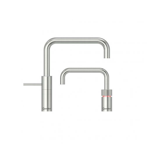 Quooker COMBI+ Twintaps Nordic Square RVS