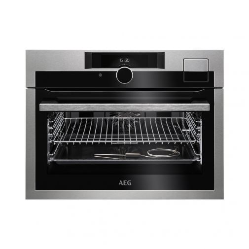 AEG KSE892220M inbouw combistoomoven ACTIE op=op! 45 cm hoog met SteamPro en Sous-Vide