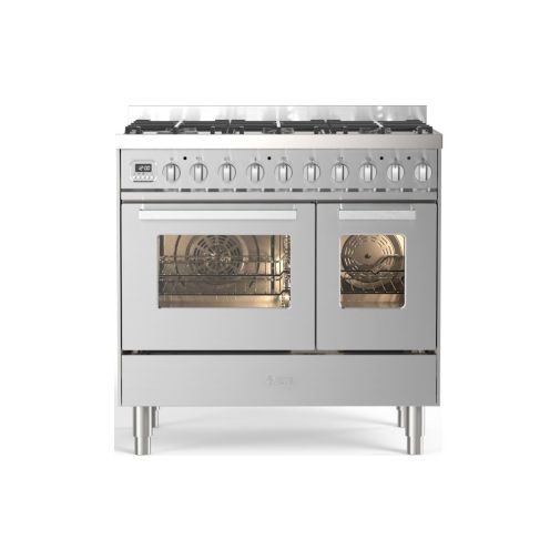 Ilve LD096WSCM3/SS Gasfornuis