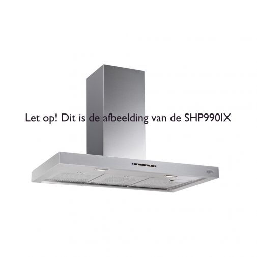 Achternaam Vijf veld Boretti SHP1090IX wandschouw afzuigkap | Budgetplan