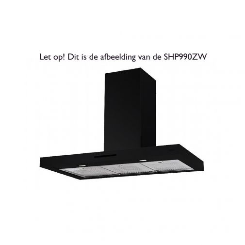 Boretti SHP1090ZW wandschouw afzuigkap 100 cm breed