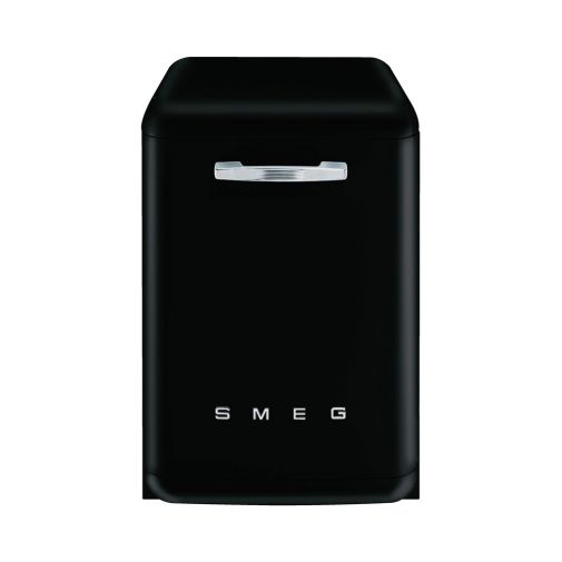 Smeg LVFABBL zwart vaatwasser jaren '50 design
