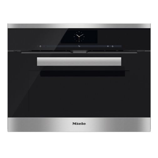 Miele H6800BP clean steel compacte inbouwoven
