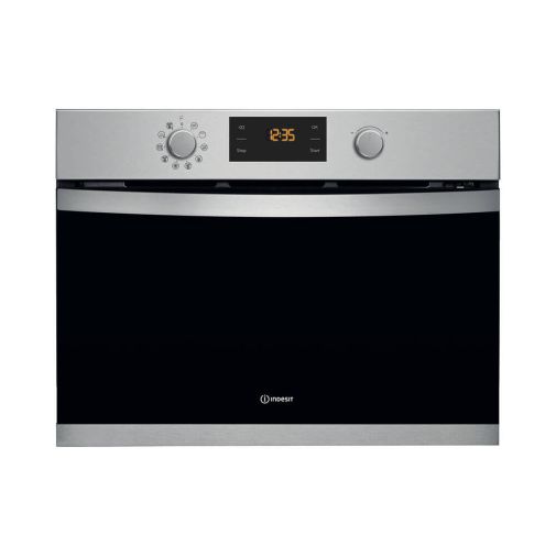 Indesit MWI3455IX inbouw combimagnetron met hetelucht ACTIE op=op! Inbouw - combi-magnetron