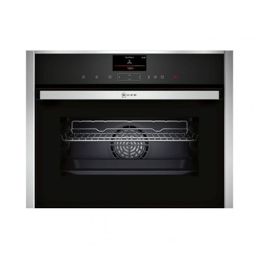 Neff C17FS42H0 inbouw combi-stoomoven restant model met FullSteam en rvs afwerking