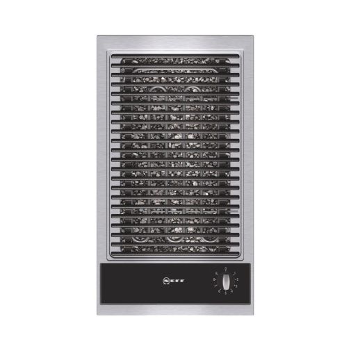 Neff N64K30N0 lavasteengrill restant model met afneembare glasdeksel Inbouw