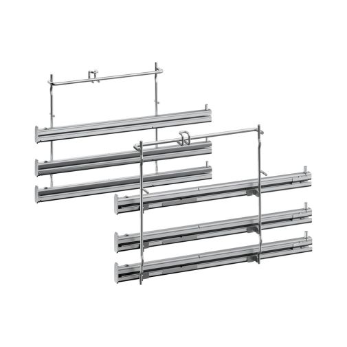Neff Z12TF36X0 uittreksysteem restant model 3 voudig tbv ovens met pyrolyse Telescopische geleiders
