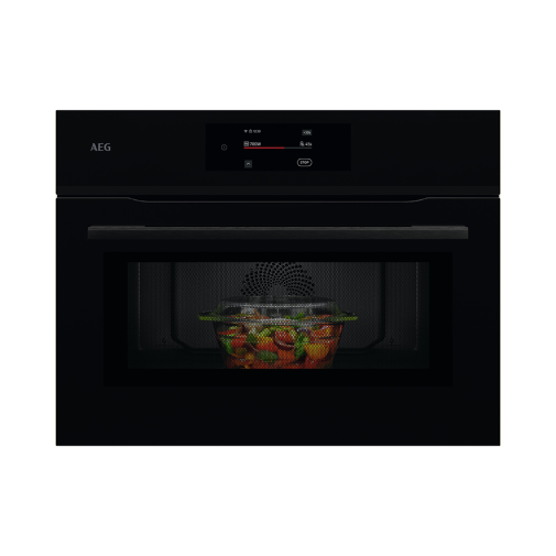 AEG NKO7N721B met glazen draaiplateau restant Inbouw - combi-magnetron