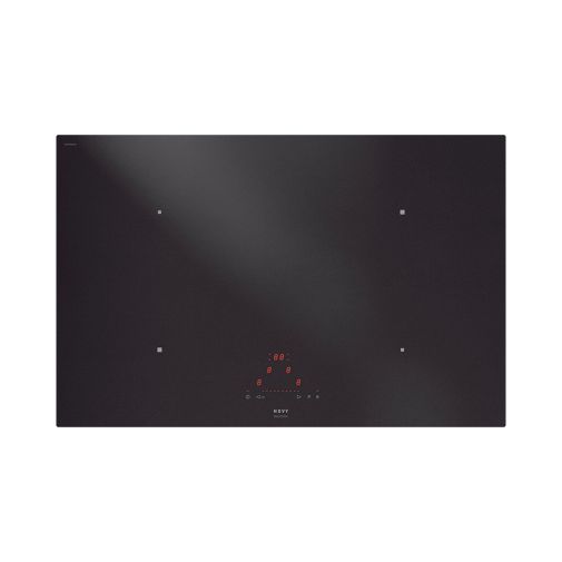 Novy 1755-G1 mat zwart glas Inbouw / vlak integreerbaar