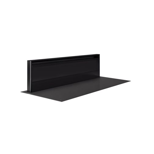 Novy 42120-G1 kookplaat downdraft mat zwart glas Inbouw / vlak integreerbaar