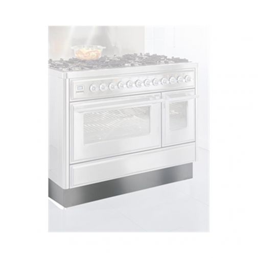 Boretti PL90 RVS plint t.b.v. 90 cm fornuis
