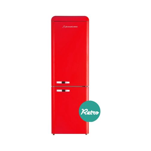 SchaubLorenz DBF19060F-8120A++ retro design koel vriescombinatie actie op=op! Vrijstaand