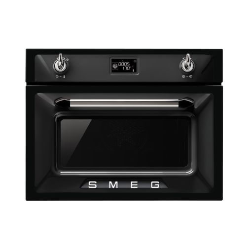 Smeg SF4920MCN inbouw combimagnetron met boven en onderwarmte