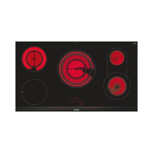 Siemens ET975LVP1D inbouw keramische kookplaat restant model met dual lightSlider en uitbreidbare kookzone Inbouw
