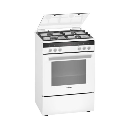 Siemens HX9R3AE20N gasfornuis restant model met glazen sierdeksel en ecoClean