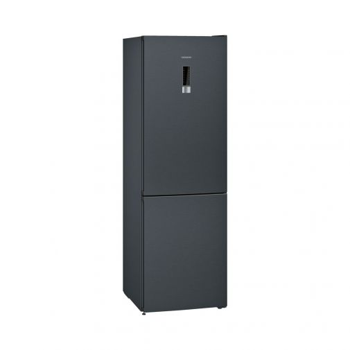 Siemens KG36NXB45 vrijstaande koel vriescombinatie restant model met Black inox deuren en NoFrost