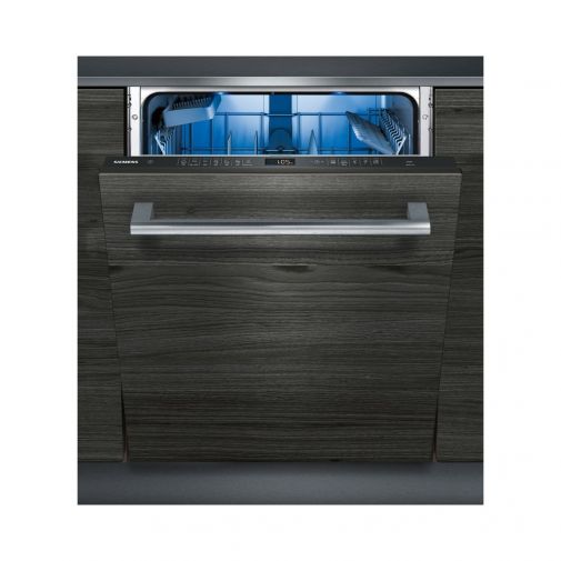 Siemens SN657X04IE volledig integreerbare vaatwasser restant model met EmotionLight en VarioSpeedPlus