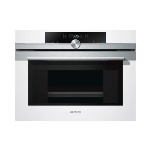 Siemens CD634GBW1 witte compacte stoomoven restant model