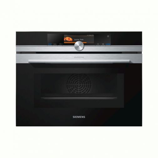 Siemens CN878G4S6 inbouw combimagnetron met pulseSteam en Home Connect