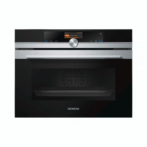 Siemens CS656GBS1 inbouw combi-stoomoven restant model met FullSteam en ecoClean