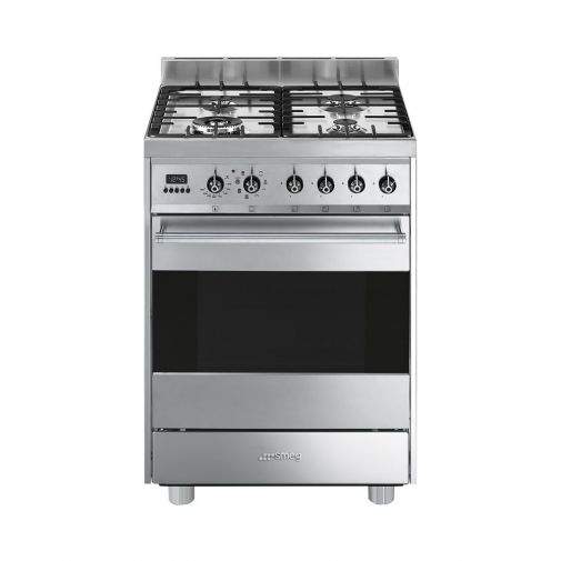 Smeg C6GMXNLK9 gasfornuis met Vapor Clean en Mantelkoeling