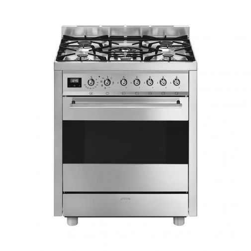 Smeg C7GMXNLK9 gasfornuis met vapor clean en mantelkoeling