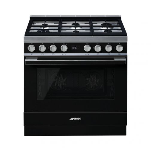 Smeg CPF9GMBL gasfornuis