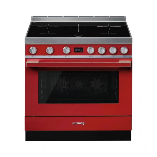 SMEG CPF9IPR met GRATIS broodrooster ''TSF01BLEU''