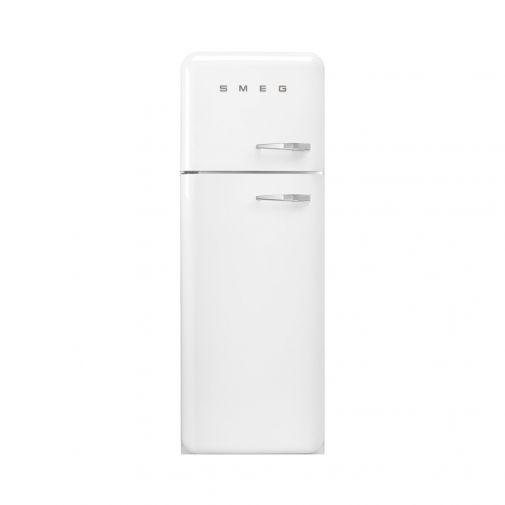 Smeg FAB30LWH3 vrijstaande koel-vriescombinatie wit met 0°C verszone en snel-vriesfunctie