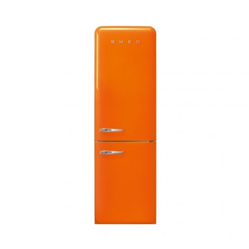 Smeg FAB32ROR3 oranje koelvriescombinatie met rechtsdraaiend deuren