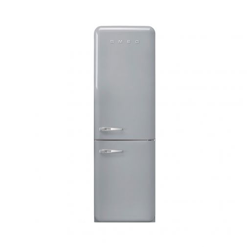 Smeg FAB32RSV3 zilver-metallic koelvriescombinatie met rechtsdraaiende deuren