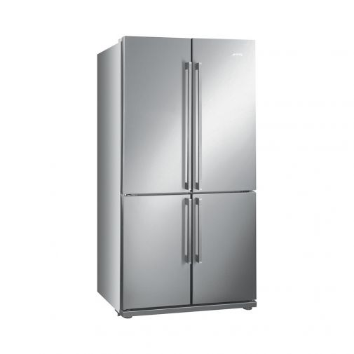 Smeg FQ60XP koel vriescombinatie met 2 Extra Fresh zones en NoFrost!