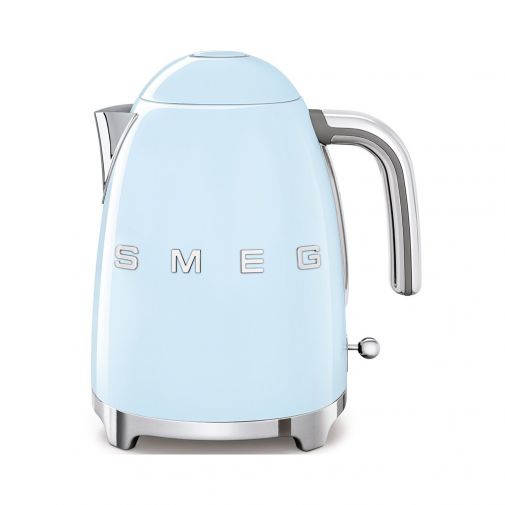 Smeg KLF03PBEU retro 50's style waterkoker, pastelblauw