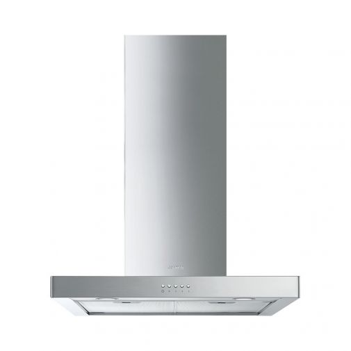 Smeg KS60XE-2 wandafzuigkap met 610 m3/u vermogen en LED verlichting