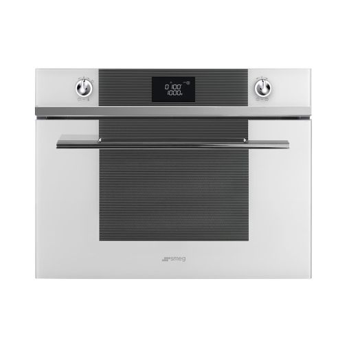 Smeg SF4102MCB inbouw combimagnetron met boven-/onderwarmte en 20 automatische programma's Inbouw - combi-magnetron