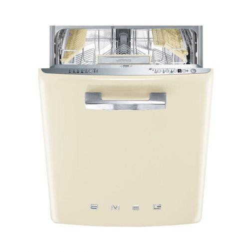 Smeg ST2FABCR volledig integreerbare vaatwasser 50's style, met 4 QuickTIme programma's en StartUitstel